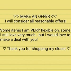 Don't hesitate to click the "OFFER" button!